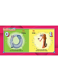 Sách - Cùng Bé Khám Phá Thế Giới Xung Quanh - Số Đếm - Sách Song Ngữ (Bìa cứng)