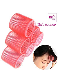 Lô quấn tóc tự dính cuốn uốn phồng tóc mái nhựa (1 cái)