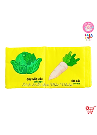 Sách Vải Đa Tương Tác Kích Thích Thị Giác Cho Bé Sơ Sinh My Very First Book - Lalala Baby (Nhiều chủ đề)