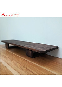 Kệ kê màn hình máy tính bằng gỗ, Kệ gỗ kê màn hình Anzzar-01 