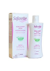 Dung Dịch Vệ Sinh SAFORELLE Gentle Cleansing Care (250ml) + Tặng 1 Móc Khóa Nhựa 2 Mặt