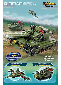 Đồ chơi lắp ráp, xếp hình Qman 42112 - Tiên Phong (329 mảnh ghép)