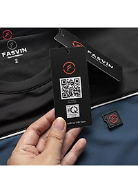 Áo thể thao nam Fasvin AD22551.HN chất vải mềm mại co giãn thoải mái.