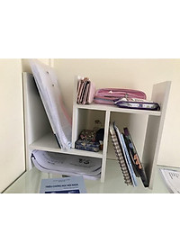 Kệ sách để bàn  Kệ gỗ như hình tiện dung