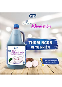Siro Khoai môn GTP - Chuyên dùng pha chế: Trà sữa, Trà trái cây, Cocktail, Mocktail…