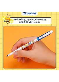 Hộp 10 cây Bút lông kim - Bút mực nước Beebee Thiên Long FL-04 mực tím