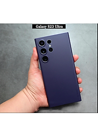 Ốp lưng chống sốc siêu mỏng 0.3mm cho Samsung Galaxy S23 Ultra hiệu Memumi có màng bảo vệ Camera (mặt lưng nhám mềm mịn) - hàng nhập khẩu