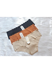 Quần Lót Nữ - 5 Quần Su Lụa Trơn Cắt Lưng Và Viền -giao màu ngẫu nhiên