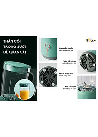 Máy Xay Sinh Tố Đa Năng BEAR BL-B10V2 Gồm 3 Cối Dung Tích 1.2 Lít Công Suất 300 W - Hàng Chính Hãng