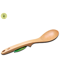 Muỗng Múc Canh Miệng Oval Có Đế Chân - Vá Gỗ Oval 15 ( 32 x 7.5 cm ) - Đồ Gỗ Nhà Bếp Thương Hiệu Trường Sơn