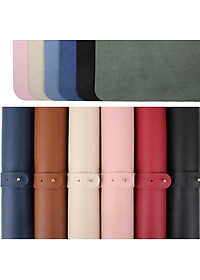 Combo 5 in 1 gồm bao da, túi da chống sốc, dekspad, ví đựng phụ kiện... cho macbook, laptop, surface cao cấp