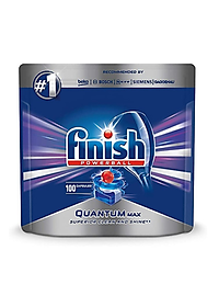 Viên rửa bát Finish Quantum Max 100 viên 14 in 1