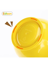 Đũa Inox xỏ ngón Hàn Quốc giúp bé tập gắp thức ăn Edison hình Pororo - Đồ dùng ăn dặm chính hãng 9644