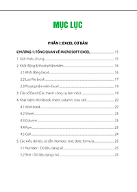 Sách Hướng dẫn thực hành Excel từ cơ bản đến nâng cao kèm video bài giảng