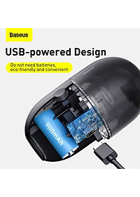 Máy hút bụi Baseus C2 dạng viên nang để bàn -Hàng Chính Hãng 