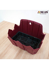 Chậu Nhựa Trồng Cây ANKAN Để Treo Ban Công, Treo Tường, Ngoài Trời, Sân Vườn, Kích Thước 24 x 19cm, Nhựa Cao Cấp