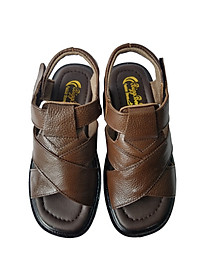 Giày Sandal Nam Trung Niên BIGGBEN Da Bò Thật Cao 4 Phân SD136