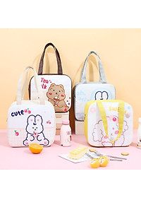 Túi Xách Đựng Hộp Cơm Giữ Nhiệt Mẫu Mới Siêu Hót - Chính Hãng 