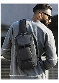 Túi đeo chéo đeo ngực nam cao cấp phong cách châu âu