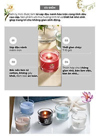 Nến ly mini Yankee Candle (37g) - Balsam & Cedar