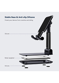 Stand/ Giá đỡ nhôm gập gọn kê điện thoại, Máy tính bảng, iPhone, iPad WIWU - Hàng Chính Hãng
