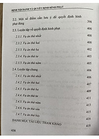 Định Tội Danh và Quyết Định Hình Phạt 