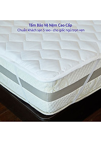 Tấm Bảo Vệ Nệm Chống Thấm Nước Cao Cấp Chuẩn Khách Sạn 5 Sao Tấm Lót Nệm Giường Ngủ Chống Thấm Bảo Vệ Nệm Trải Giường Cao Cấp Tấm Bảo Vệ Nệm Đệm Mỏng Lót Giường Ngủ Chống Thấm Cho Bé
