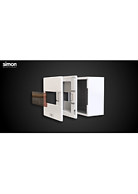 Tủ Điện Âm Tường Cao Cấp 4, 6, 9 Module SIMON - SET65CS