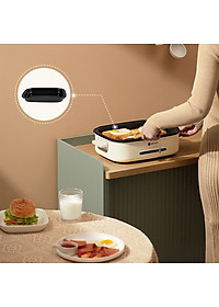 Nồi lẩu nướng đa năng Elmich MCE-3909OL (1250-1500W) - Hàng chính hãng