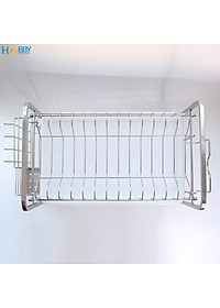 Kệ đựng chén bát 2 tầng Inox 304 cao cấp đa năng Hobby home decor KC2F