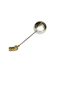 Van cơ đồng, thân - phao Inox ren ngoài 21mm, 27mm dùng cho bồn nước gia đình, bồn phụ máy nước nóng NLMT