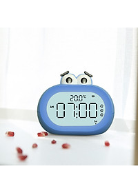 Digital Alarm Clock Indoor Temperature Snooze for Travel Bedside Decor