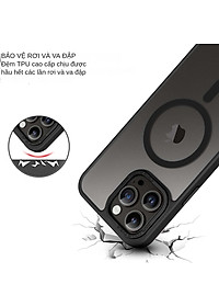 Ốp Lưng Cho iPhone 16 Pro Max | 16 Pro Likgus Gucase Chống Sốc, Chống Bám Vân Tay, Hỗ Trợ Sạc Từ Tính, Mặt Lưng Nhám Mờ Cao Cấp - Hàng Chính Hãng