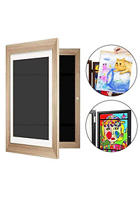 Kids Artwork Frames Changeable Home Decoration Front Open Picture Frame