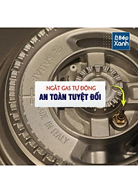 Bếp gas âm DOMINO Malloca MDG 301 - Công suất 4600W, Mâm đốt Sabaf Ý - Hàng chính hãng