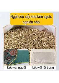 Gối ngải cứu điện giúp ngủ ngon giảm đau mỏi