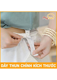 Quần short đùi lưng thun ống rộng dành cho bà bầu mặc mát mùa hè MySun