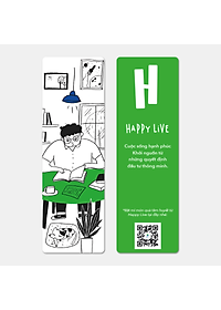 BỘ BOOKMARK 1% TINH HOA - Happy Live