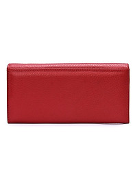 Bộ Thắt Lưng Và Ví Nữ Da Bò Huy Hoàng HT5111-HT3121 (Đỏ)