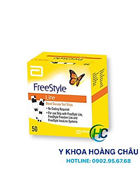 Que Thử Đường Huyết Freestyle Lite (Hộp 50 - 100 que)