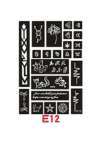 Hình xăm tạm thời 15 ngày cực chất tặng kèm mực xăm