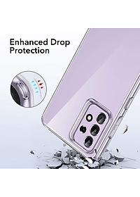 Ốp lưng silicon dẻo cho Samsung Galaxy A53 5G trong suốt mỏng 0.6mm hiệu Ultra Thin độ trong tuyệt đối chống trầy xước - Hàng nhập khẩu