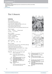 Cambridge English Young Learners 2 for Revised Exam from 2018 Movers Answer Booklet: Authentic Examination Papers