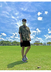 Giày Sandal Nam The Bily 3 Quai Ngang - Đế Trắng Lót Đen Màu Trắng BLDTMD04