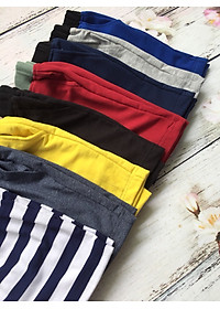 Combo 3 quần short trẻ em từ 10-30kg - Cotton thiên nhiên - 3 màu ngẫu nhiên