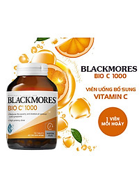 Viên Uống Bổ Sung Vitamin C Blackmores Bio C Hộp 31 viên 1000mg Hỗ Trợ Tăng Đề Kháng, Sáng Da
