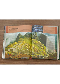 Combo 2 Cuốn Sách Bách Khoa Toàn Thư - Kỳ Quan Thế Giới, Bí Ẩn Của Lịch Sử- Tổng Hợp Kiến Thức Về Lịch Sử, Địa Lý, Du Lịch Khám Phá Thế Giới - Á Châu Books Bìa Cứng, In Màu