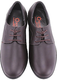 Giày Nam Thời Trang Cột Dây Huy Hoàng HT7712 - Nâu