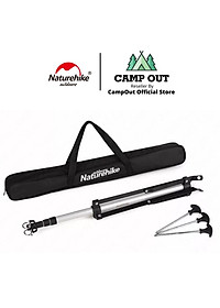 Đồ cắm trại giá treo đèn 3 chân Naturehike campoutvn NH17D015-J du lịch dã ngoại 1m94 xếp gọn chắn chắn có cọc giữ chân khi có gió A113