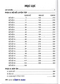 Bộ Đề Thi THPT Quốc Gia Khoa Học Xã Hội - Tổ Hợp Lịch Sử - Địa Lí - GDCD + Tặng Phiếu Trắc Nghiệm 40 Câu - HA